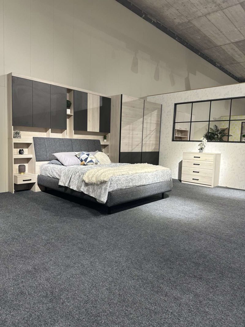 Спален комплект „Виго” 3430_961 мостра за м/к 160/200, г-б дълж 180 см вкл скрин